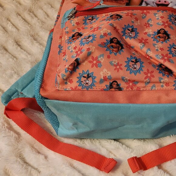 Accessory Innovations Disney Moana 16" (Blue, Pink & Orange) Backpack - Picture 5 of 16